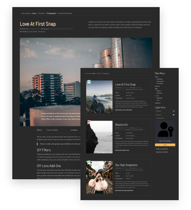 Build your <em>portfolio</em> and showcase your best projects